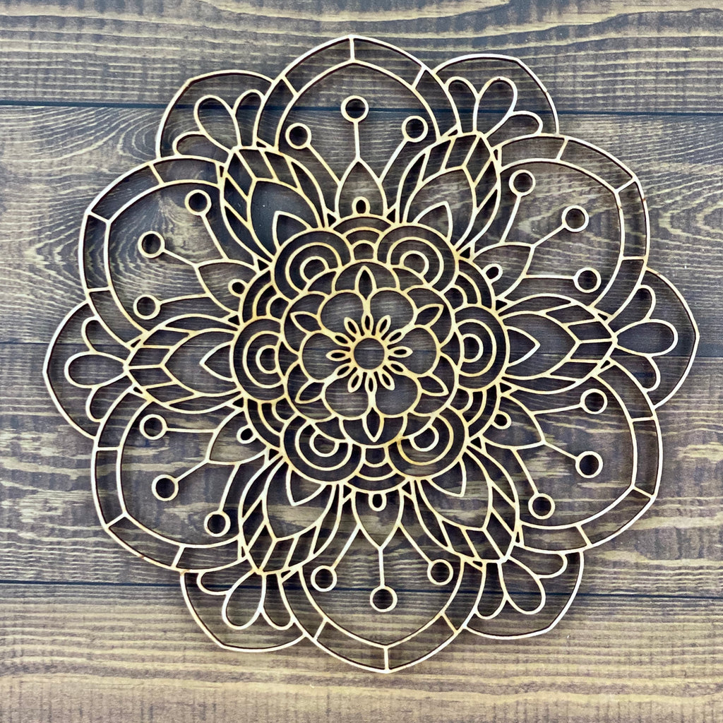Mandala 1 - Plywood