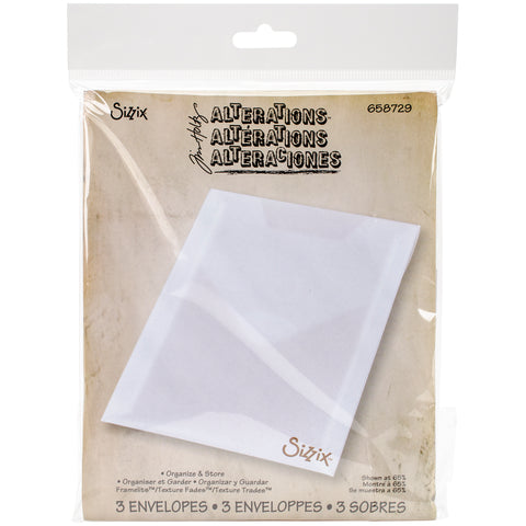 Tim Holtz Sizzix - Storage Envelopes