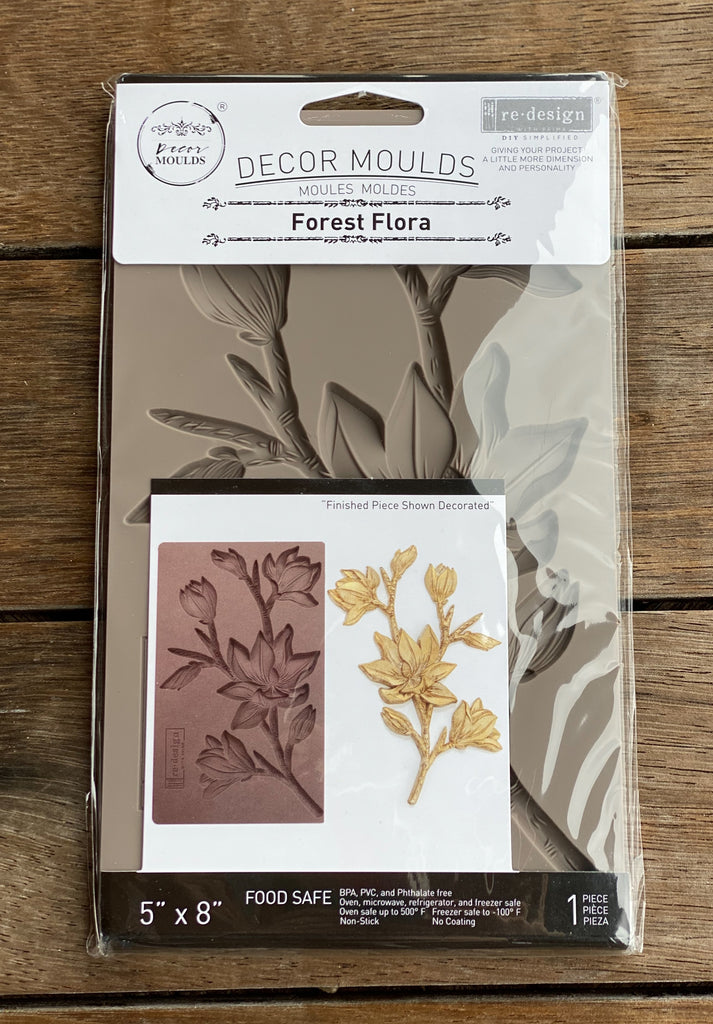 Prima Re Design Mould - Forest Flora