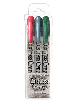 Tim Holtz Distress Crayons - Holiday Pearl Crayon Set 1