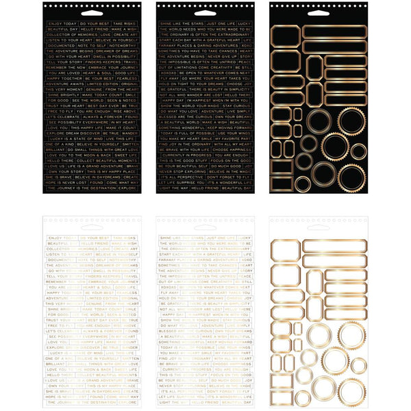 Tim Holtz - Idea-ology Metallic Sticker Book