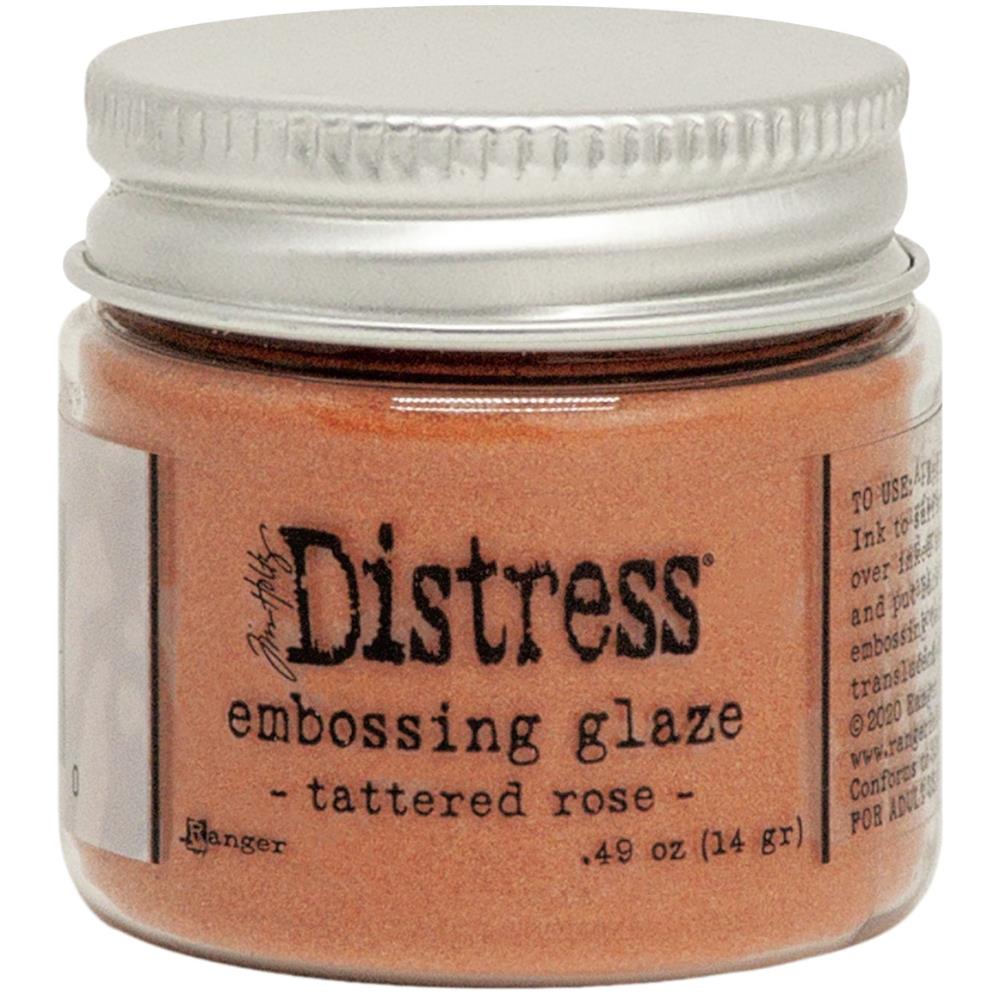 Tim Holtz- Distress Embossing Glaze - Tattered Rose