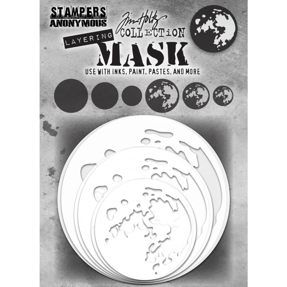 Tim Holtz Stampers Anonymous - Layering Mask Moon