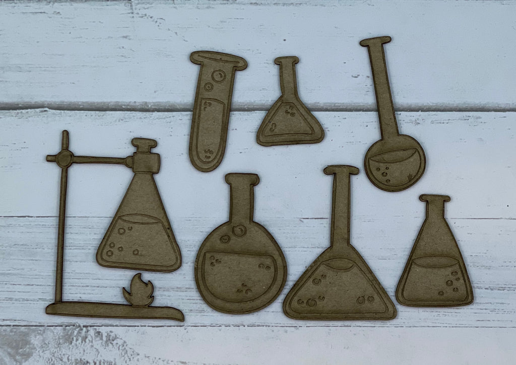 Chemistry Set Small - Chipboard