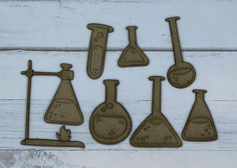 Chemistry Set Small - Chipboard