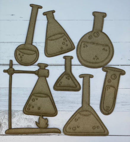 Chemistry Set Large - Chipboard