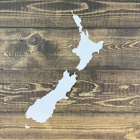 New Zealand Map - 270gsm card