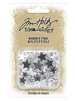 Tim Holtz Idea-ology Mirrored Stars - Christmas 2021