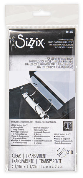 Tim Holtz Sizzix - Binder Adapter Strips – Zippy Laser Designs