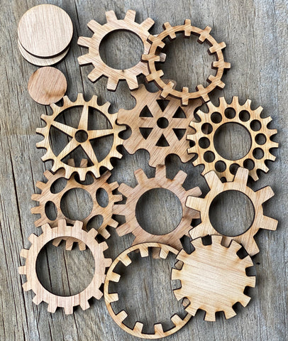 Cogs and Gears - Large Plywood