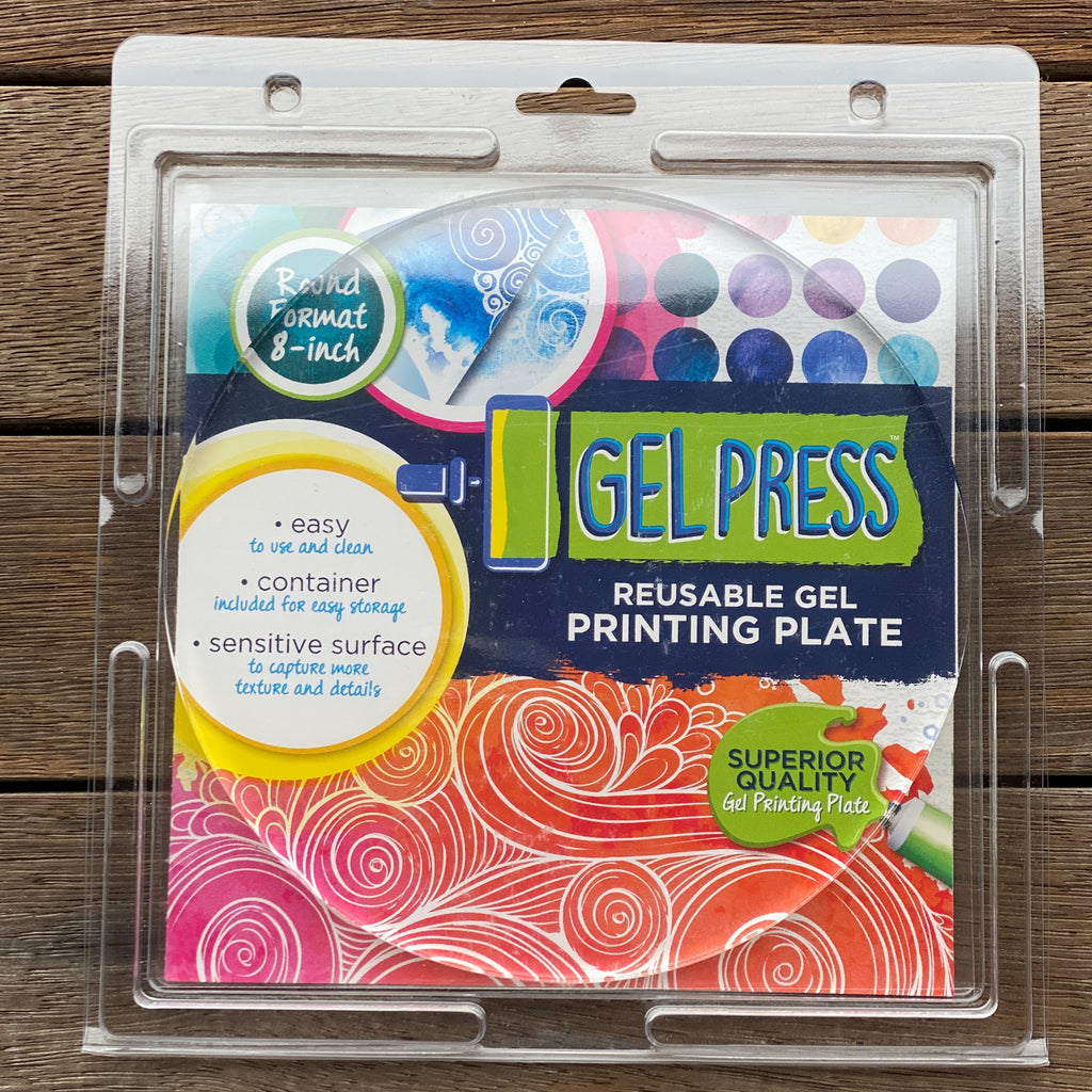 Gel Press - Gel Printing Plate 8" Circle