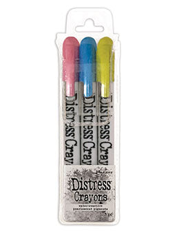 Tim Holtz Distress Crayons - Holiday Pearl Crayon Set 2