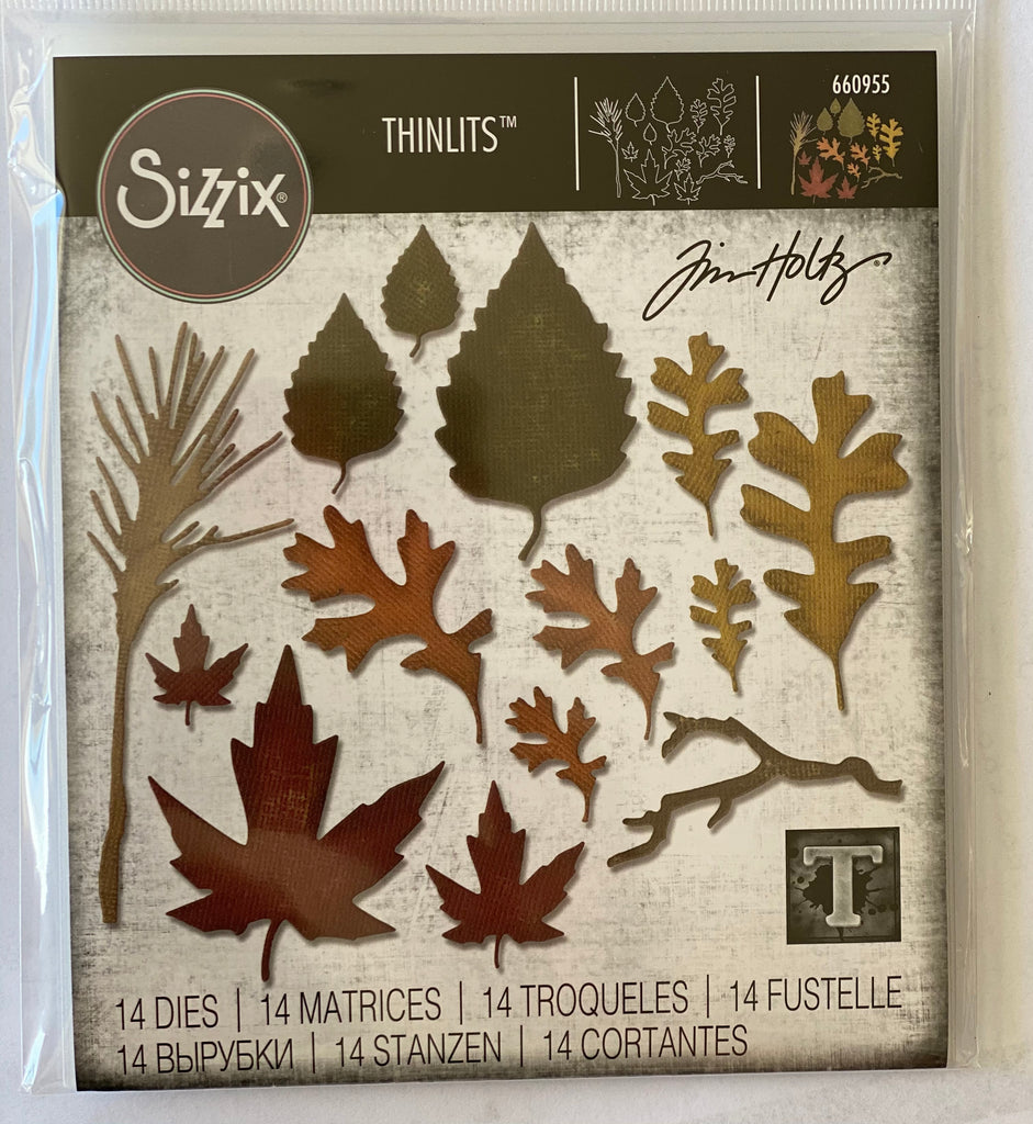 Tim Holtz Thinkits - Fall Foliage