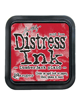 Tim Holtz Distress Ink Lumberjack plaid