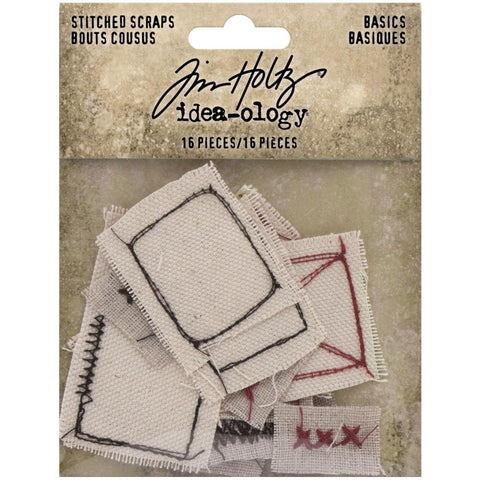 Tim Holtz - Idea-ology - Stitched Scraps - Basic