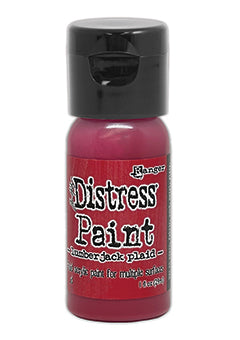 Tim Holtz Distress Paint - Lumberjack plaid