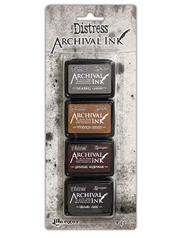 Tim Holtz - Distress Archival Inks - Set 3