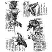 Tim Holtz - Stampers Anonymous - Botanic Collage