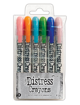 Tim Holtz - Distress Crayons Set 6
