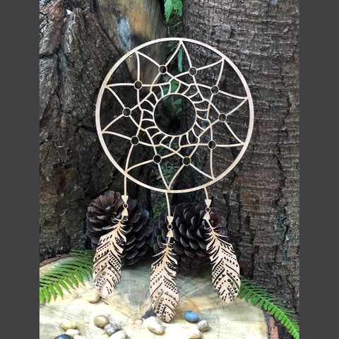 Dream Catcher fixed Feathers
