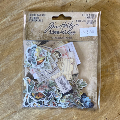 Tim Holtz - Field Notes Snippets