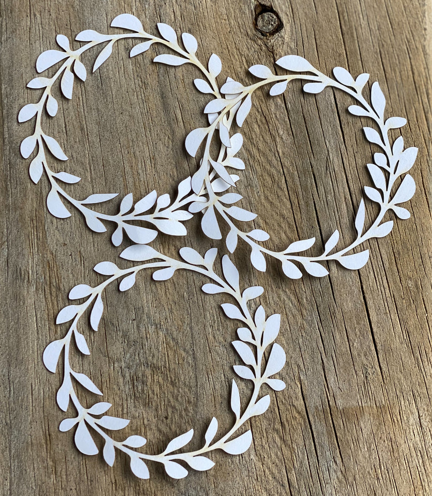 3 pack Card Stock Wreath