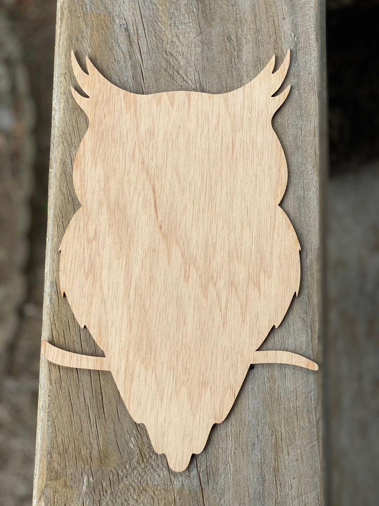 Owl Base Shape - Plywood