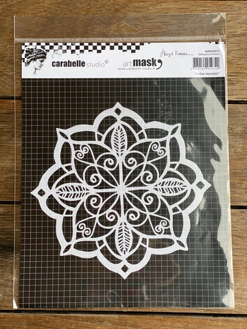 Carabelle Studios Art Mask - Large Indian Mandala