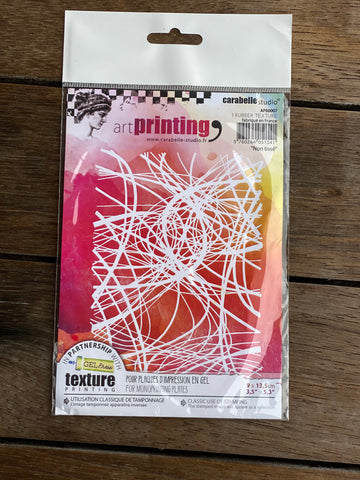 Carabelle Studios Art Printing - Rubber Texture Plates Strings