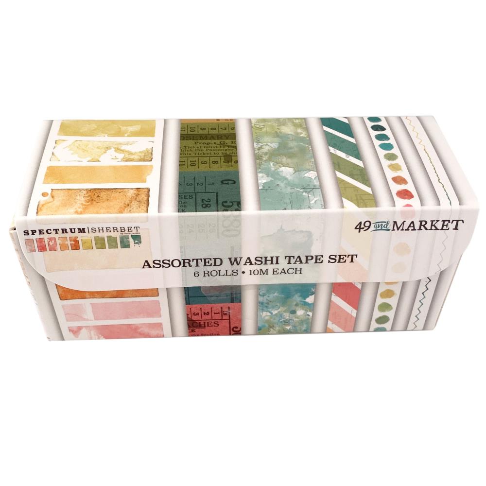 49 and Market Washi Tape - Spectrum Sherbet assorted set