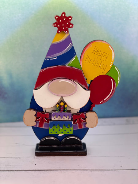 Birthday Gnome with Gift Card holder