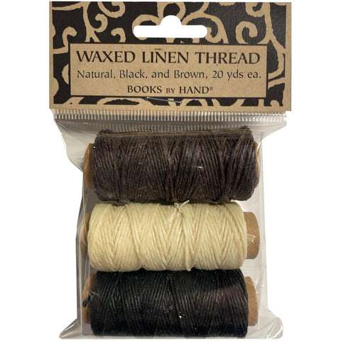 Waxed Linen Thread 3 pk