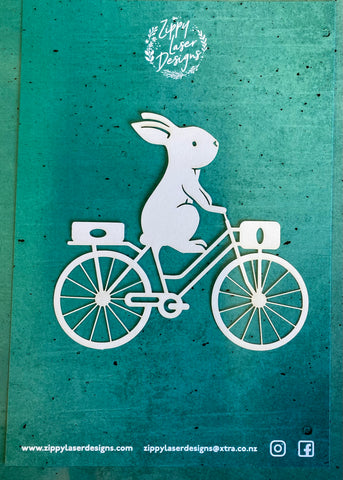 Bunny on Bike